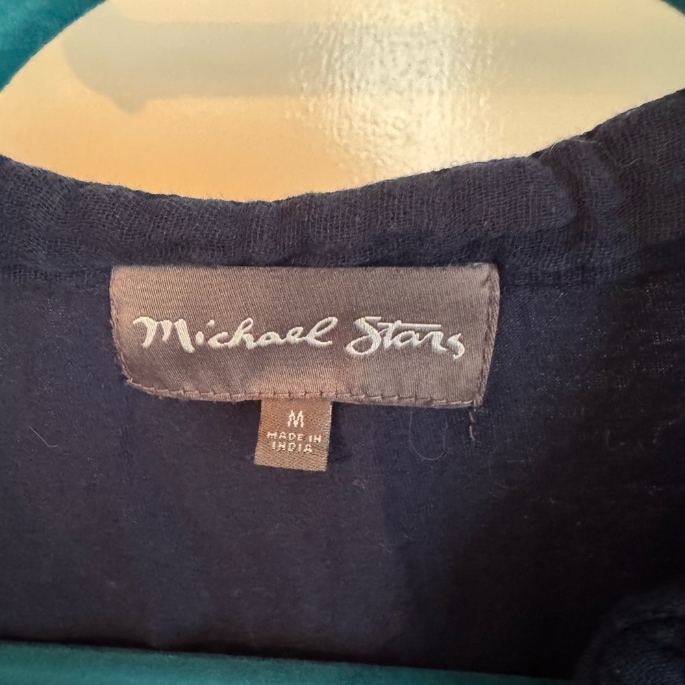 Michael Stars Navy Blue Top - Picture 3 of 4